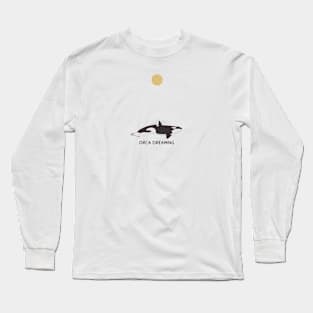 Orca dreaming Long Sleeve T-Shirt